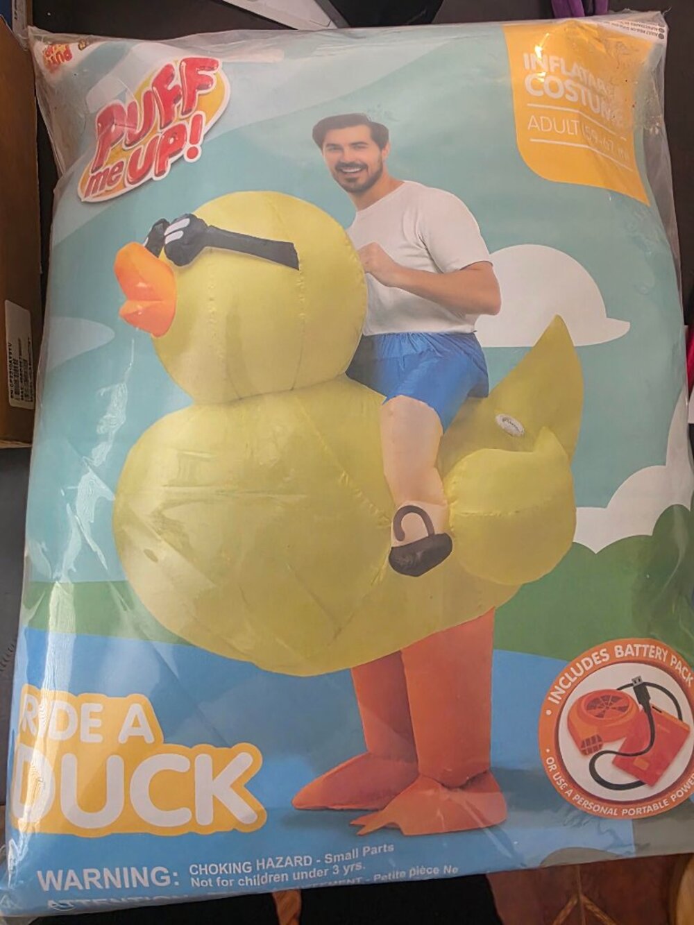 Inflatable Duck Costume D7036